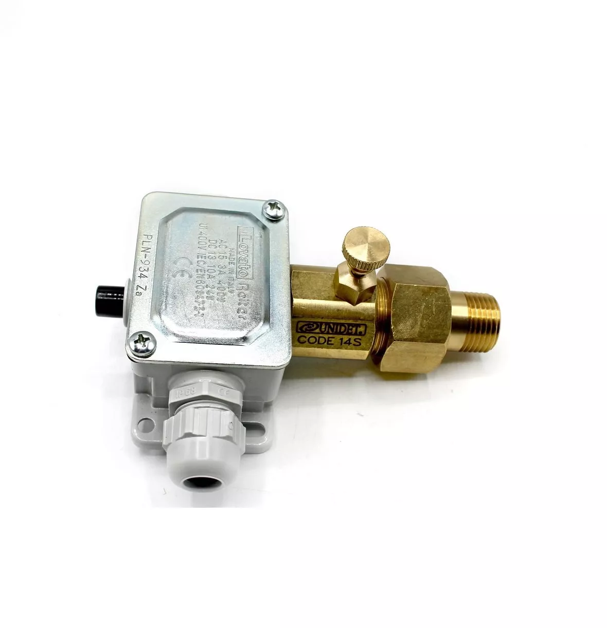 14S：压力开关，1转换触点，½” NPT M螺纹，10A，IP65